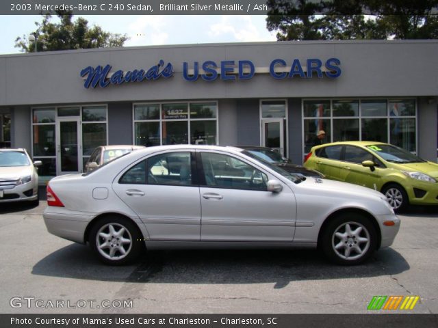 2003 Mercedes-Benz C 240 Sedan in Brilliant Silver Metallic