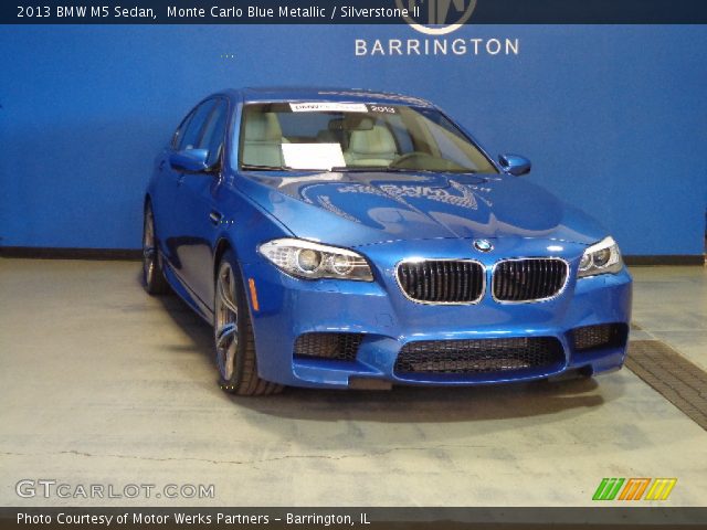 2013 BMW M5 Sedan in Monte Carlo Blue Metallic