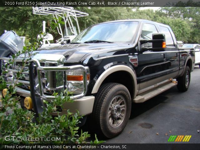 2010 Ford F250 Super Duty King Ranch Crew Cab 4x4 in Black