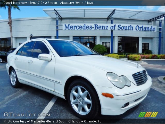 2004 Mercedes-Benz C 240 Sedan in Alabaster White
