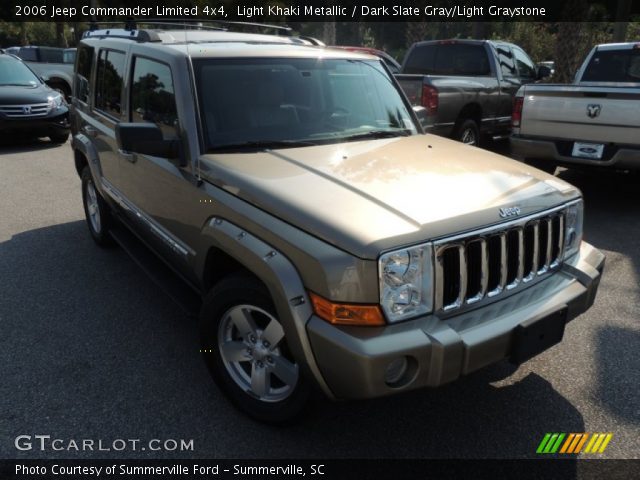 2006 Jeep Commander Limited 4x4 in Light Khaki Metallic