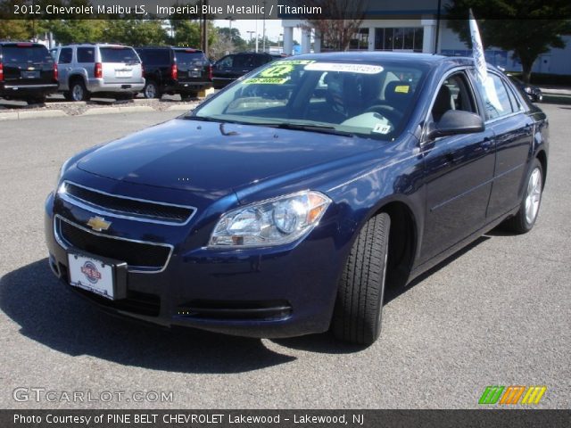 2012 Chevrolet Malibu LS in Imperial Blue Metallic