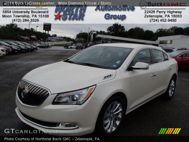 2014 Buick LaCrosse Leather in White Diamond Tricoat