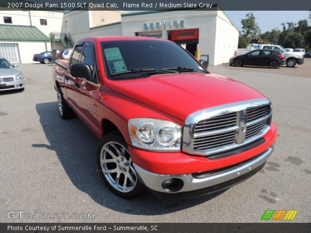 2007 Dodge Ram 1500 SLT Quad Cab in Flame Red