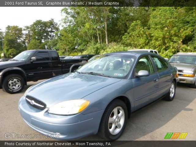 2001 Ford Taurus SE in Graphite Blue Metallic
