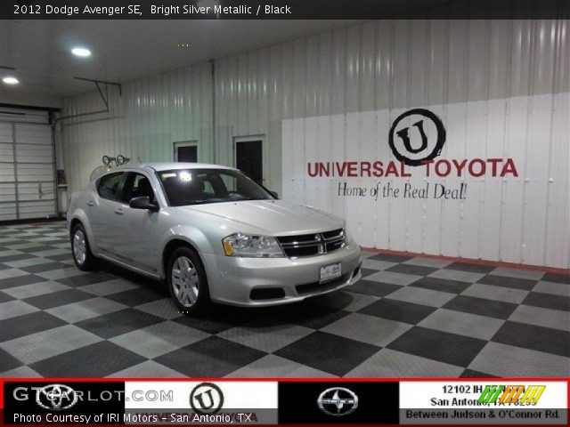2012 Dodge Avenger SE in Bright Silver Metallic