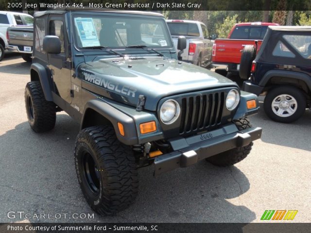 2005 Jeep Wrangler X 4x4 in Moss Green Pearlcoat