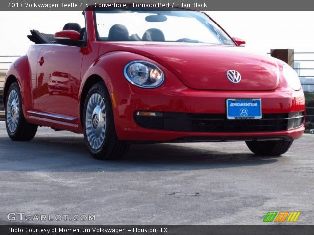 2013 Volkswagen Beetle 2.5L Convertible in Tornado Red