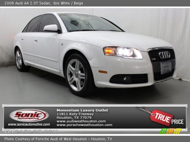 2008 Audi A4 2.0T Sedan in Ibis White