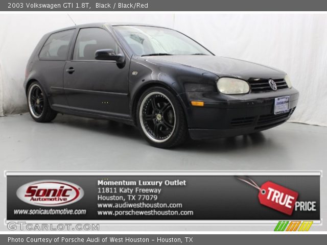 2003 Volkswagen GTI 1.8T in Black