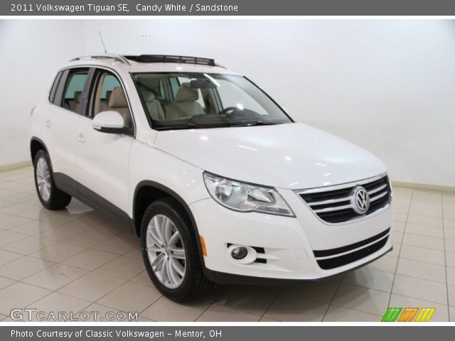 2011 Volkswagen Tiguan SE in Candy White