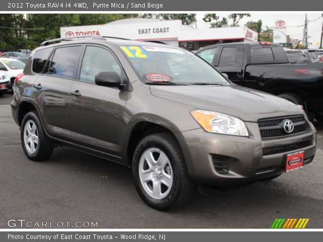 2012 Toyota RAV4 I4 4WD in Pyrite Mica