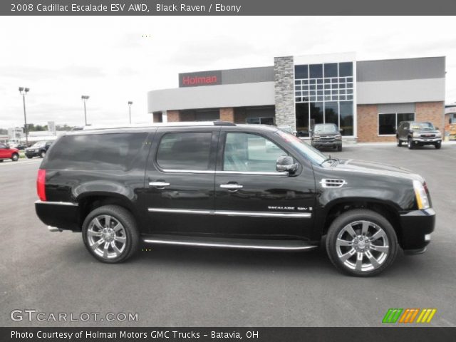 2008 Cadillac Escalade ESV AWD in Black Raven