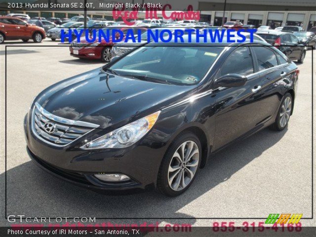 2013 Hyundai Sonata SE 2.0T in Midnight Black