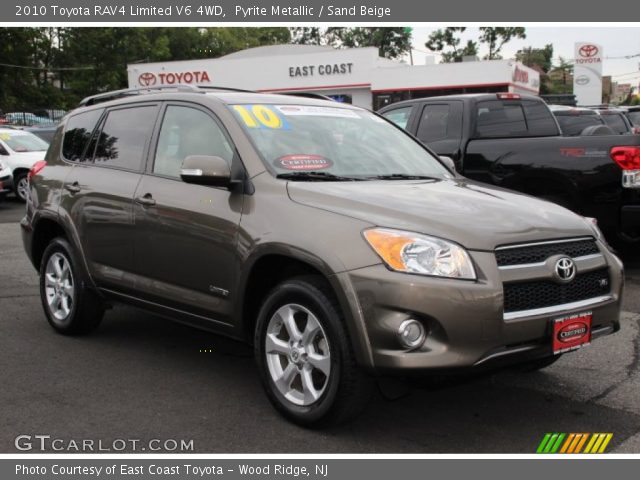 2010 Toyota RAV4 Limited V6 4WD in Pyrite Metallic