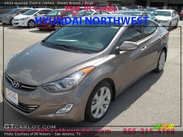 2013 Hyundai Elantra Limited in Desert Bronze