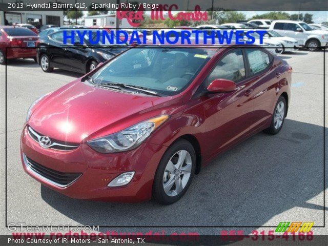 2013 Hyundai Elantra GLS in Sparkling Ruby