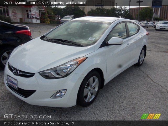 2013 Hyundai Elantra GLS in Shimmering White