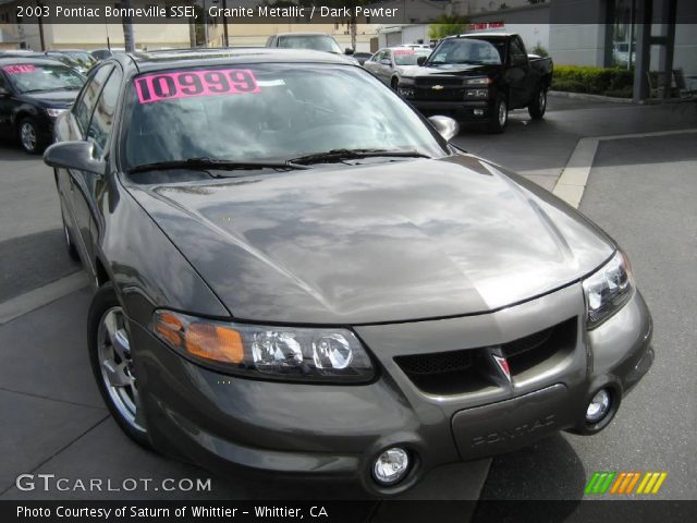 2003 Pontiac Bonneville SSEi in Granite Metallic