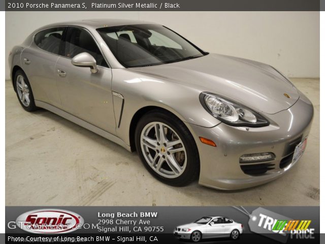 2010 Porsche Panamera S in Platinum Silver Metallic