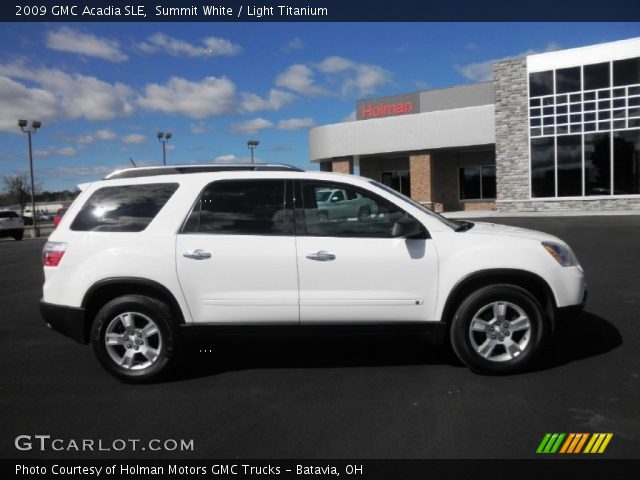 2009 GMC Acadia SLE in Summit White