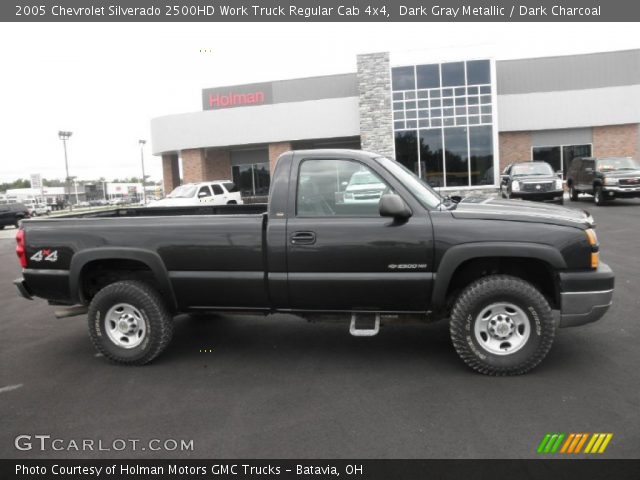 2005 Chevrolet Silverado 2500HD Work Truck Regular Cab 4x4 in Dark Gray Metallic