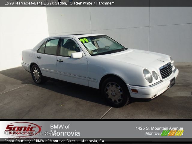 1999 Mercedes-Benz E 320 Sedan in Glacier White
