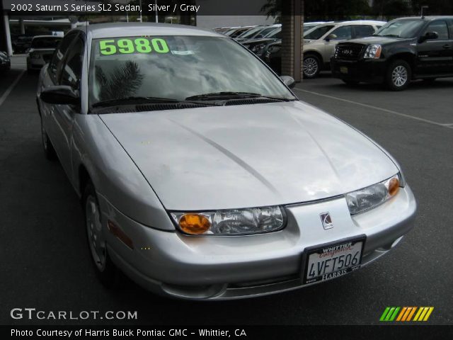 2002 Saturn S Series SL2 Sedan in Silver