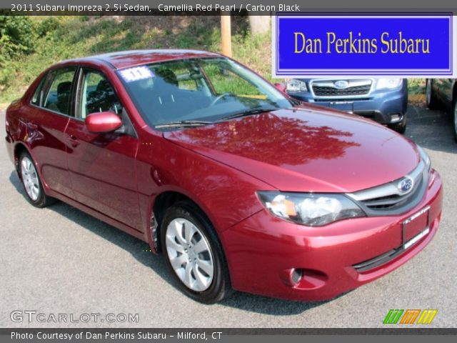 2011 Subaru Impreza 2.5i Sedan in Camellia Red Pearl