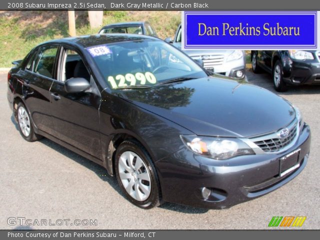 2008 Subaru Impreza 2.5i Sedan in Dark Gray Metallic