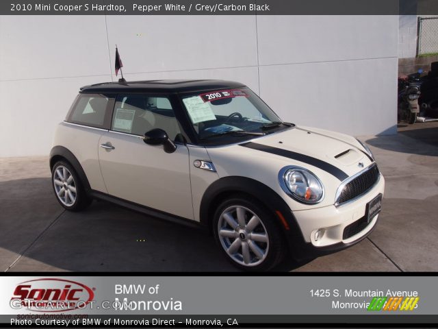 2010 Mini Cooper S Hardtop in Pepper White