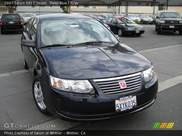 2007 Saturn ION 2 Sedan in Deep Blue