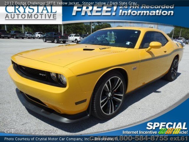 2012 Dodge Challenger SRT8 Yellow Jacket in Stinger Yellow