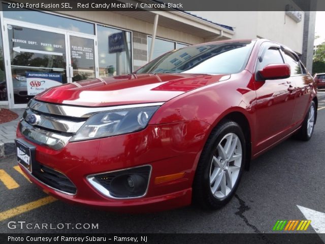 2010 Ford Fusion SEL in Red Candy Metallic