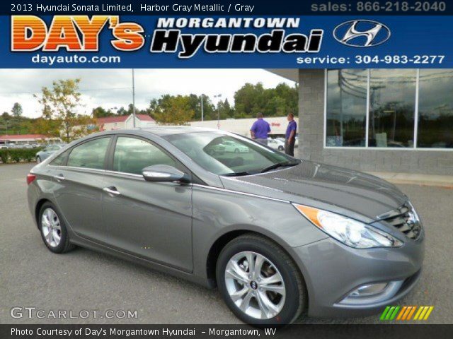 2013 Hyundai Sonata Limited in Harbor Gray Metallic