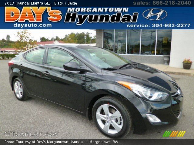 2013 Hyundai Elantra GLS in Black