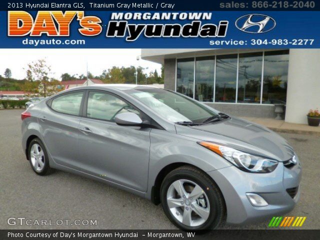 2013 Hyundai Elantra GLS in Titanium Gray Metallic