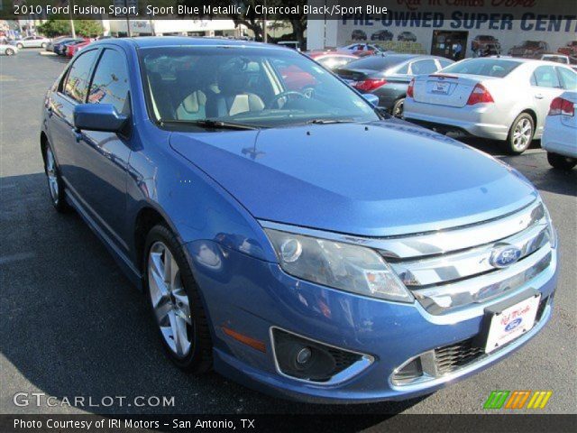 2010 Ford Fusion Sport in Sport Blue Metallic
