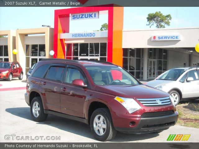 2007 Suzuki XL7  in Garnet Metallic