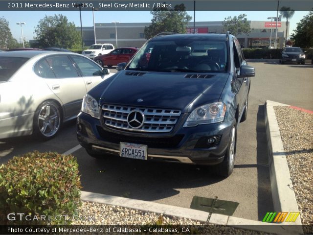2011 Mercedes-Benz ML 350 in Steel Grey Metallic