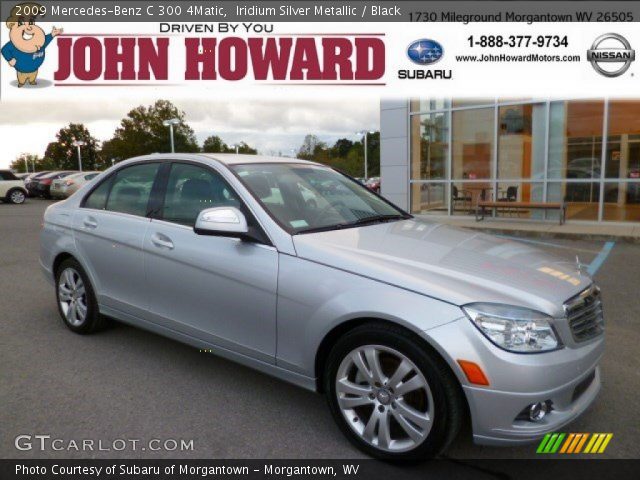 2009 Mercedes-Benz C 300 4Matic in Iridium Silver Metallic