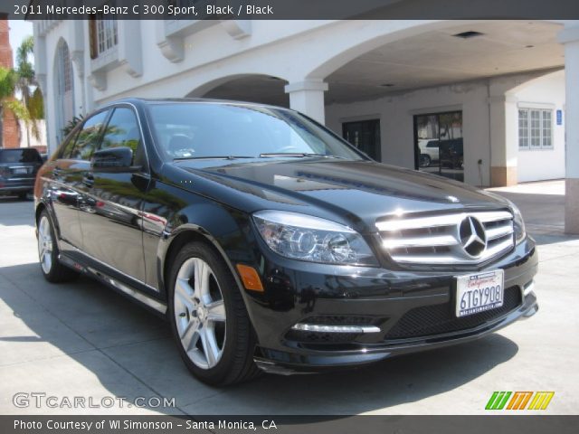 2011 Mercedes-Benz C 300 Sport in Black