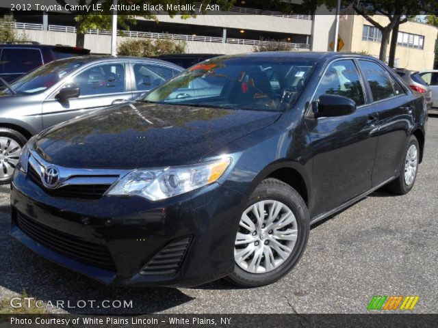 2012 Toyota Camry LE in Attitude Black Metallic
