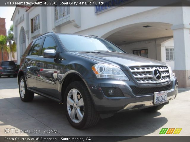 2010 Mercedes-Benz ML 350 in Steel Grey Metallic