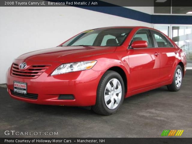 2008 Toyota Camry LE in Barcelona Red Metallic