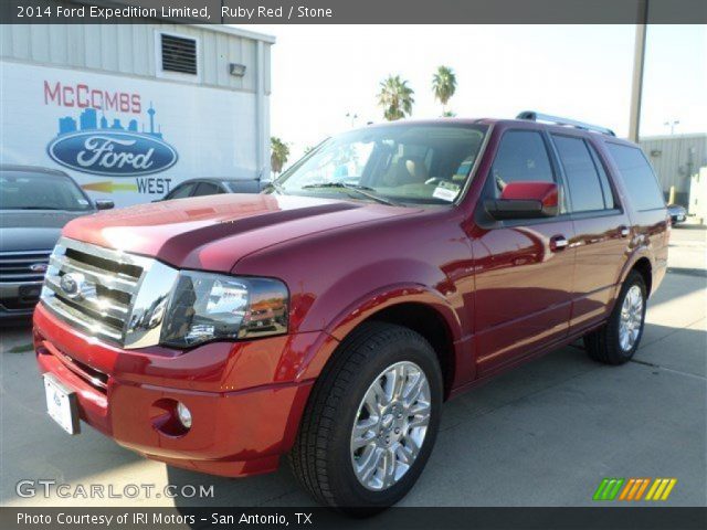 2014 Ford Expedition Limited in Ruby Red