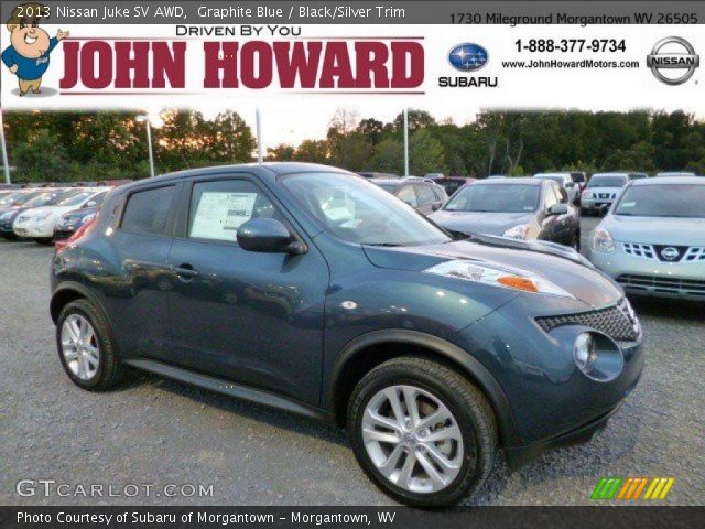 2013 Nissan juke graphite blue
