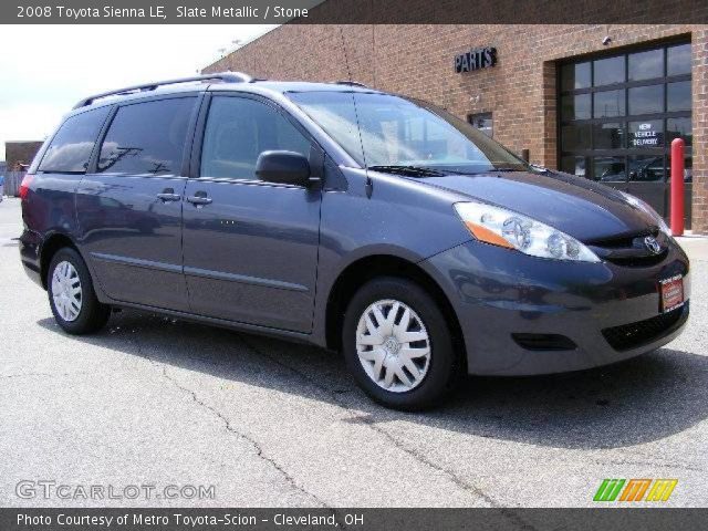 2008 Toyota Sienna LE in Slate Metallic