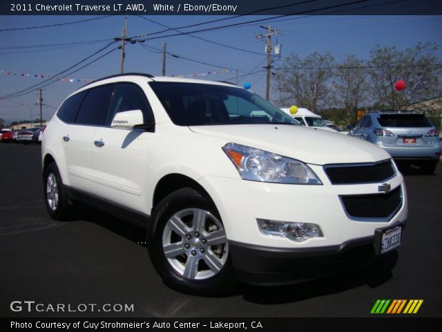 2011 Chevrolet Traverse LT AWD in White