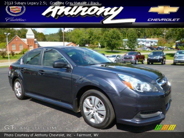 2013 Subaru Legacy 2.5i in Graphite Gray Metallic